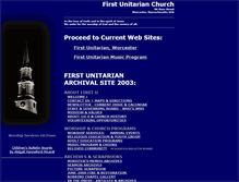 Tablet Screenshot of first-unitarian.com